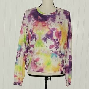 Circle x  Tie dye pullover NWT sz